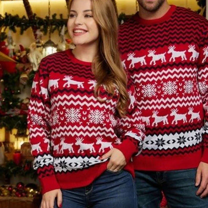Kersttrui Fel Geel Rood Groen