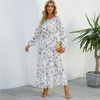 Zomer Maxi Jurk Boho Stijl Strandjurk