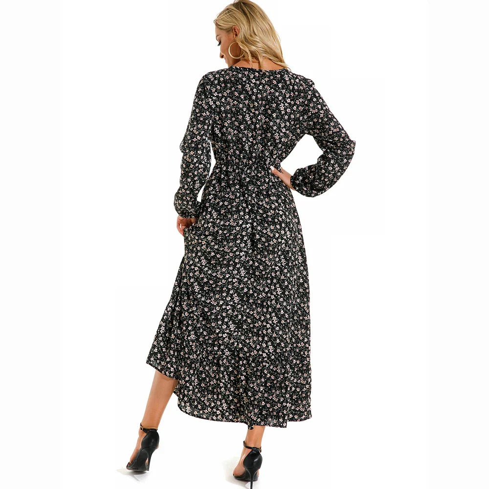 Zomer Maxi Jurk Boho Stijl Strandjurk