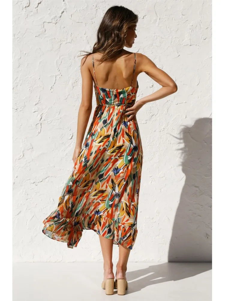 Zomerjurk Sophie Vrouwen Jurk Lente Zomer Stijlvol