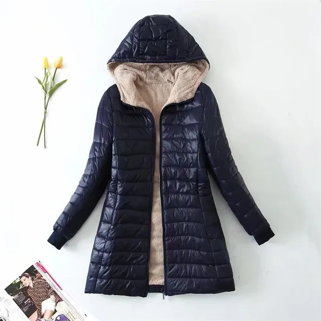 Zachte Katoenen Jasje met Capuchon Comfortabel