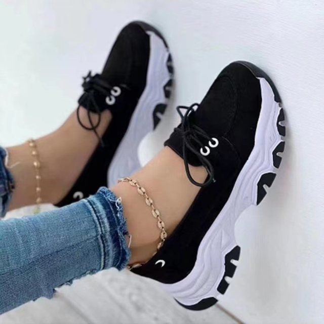 Vrouwenschoenen Gevulkaniseerd Sportief Comfortabel