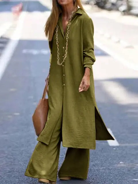 Vrouwen Zomerjurk Set Tweedelig Lente Kleding