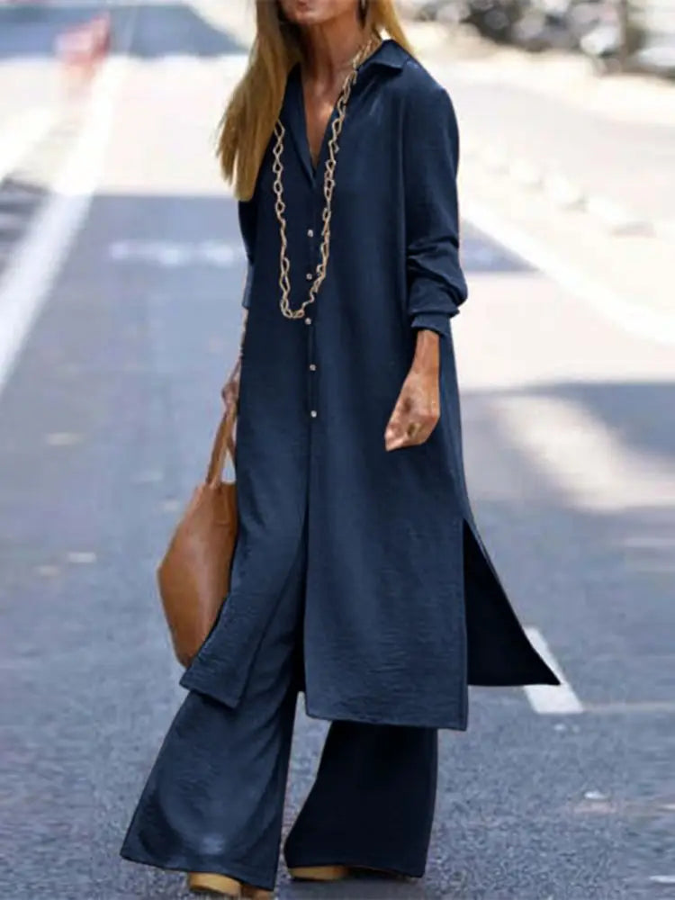 Vrouwen Zomerjurk Set Tweedelig Lente Kleding