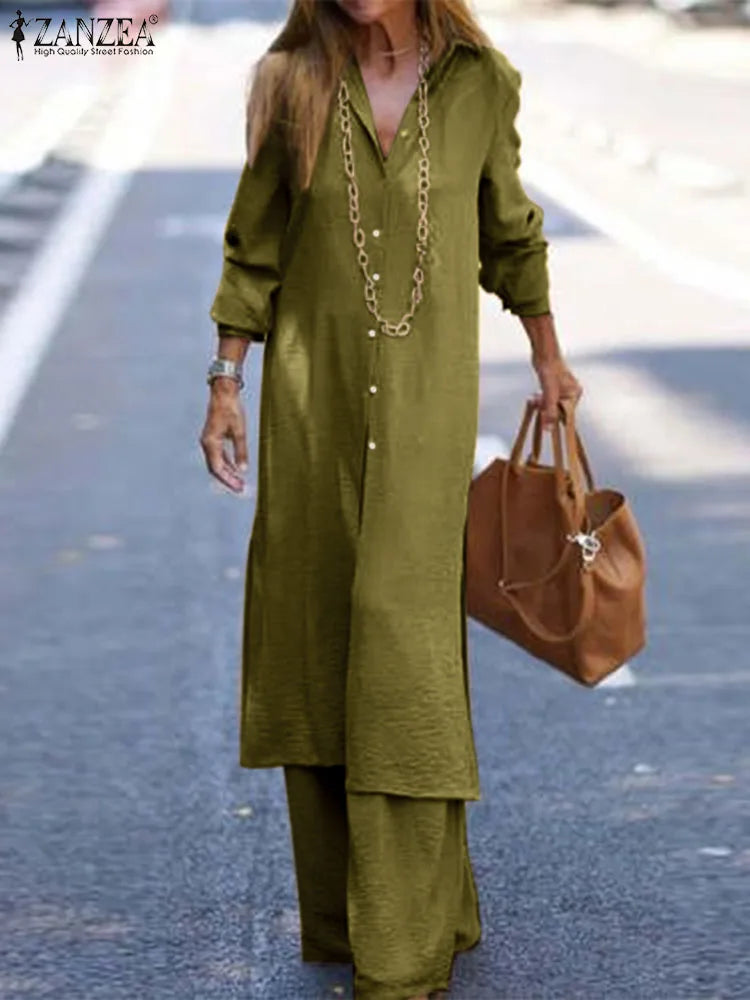 Vrouwen Zomerjurk Set Tweedelig Lente Kleding