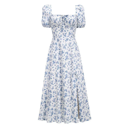 Zomerjurk Bloemenprint Vrouwelijke Jurk Zomerse Stijl - StudioMarella