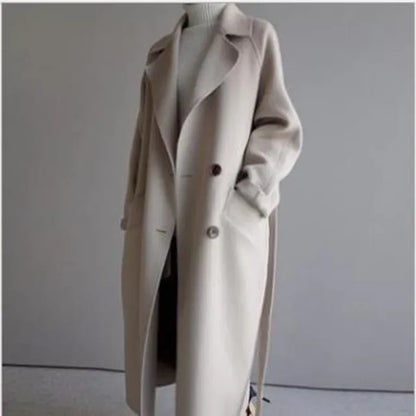 Dames Winterjas Wollen Warm en Chic - StudioMarella