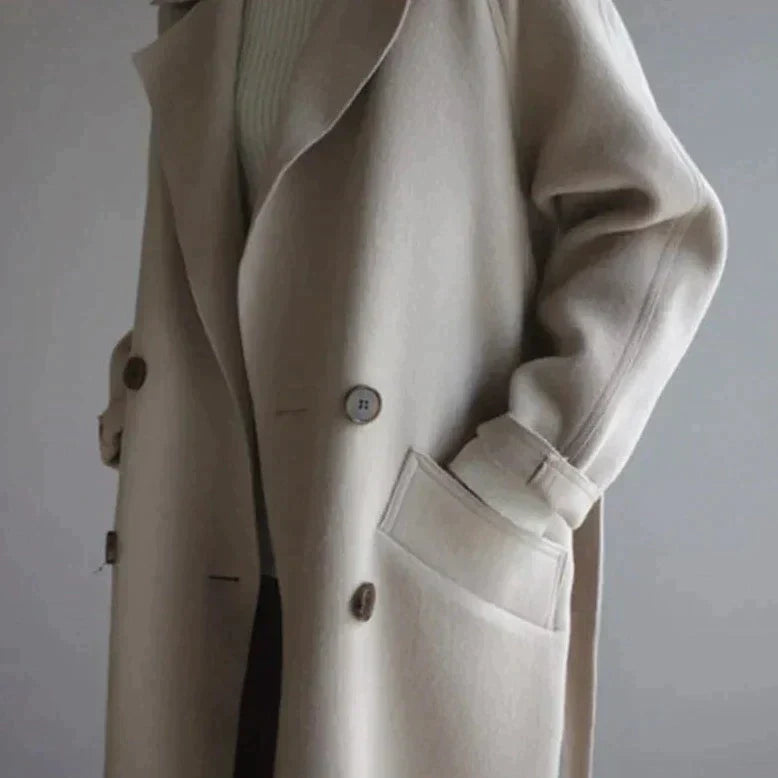 Dames Winterjas Wollen Warm en Chic