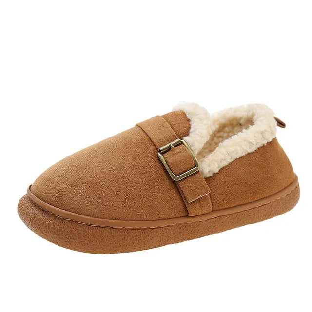 Korte Leerlaarzen Olive Groen Winterstijl