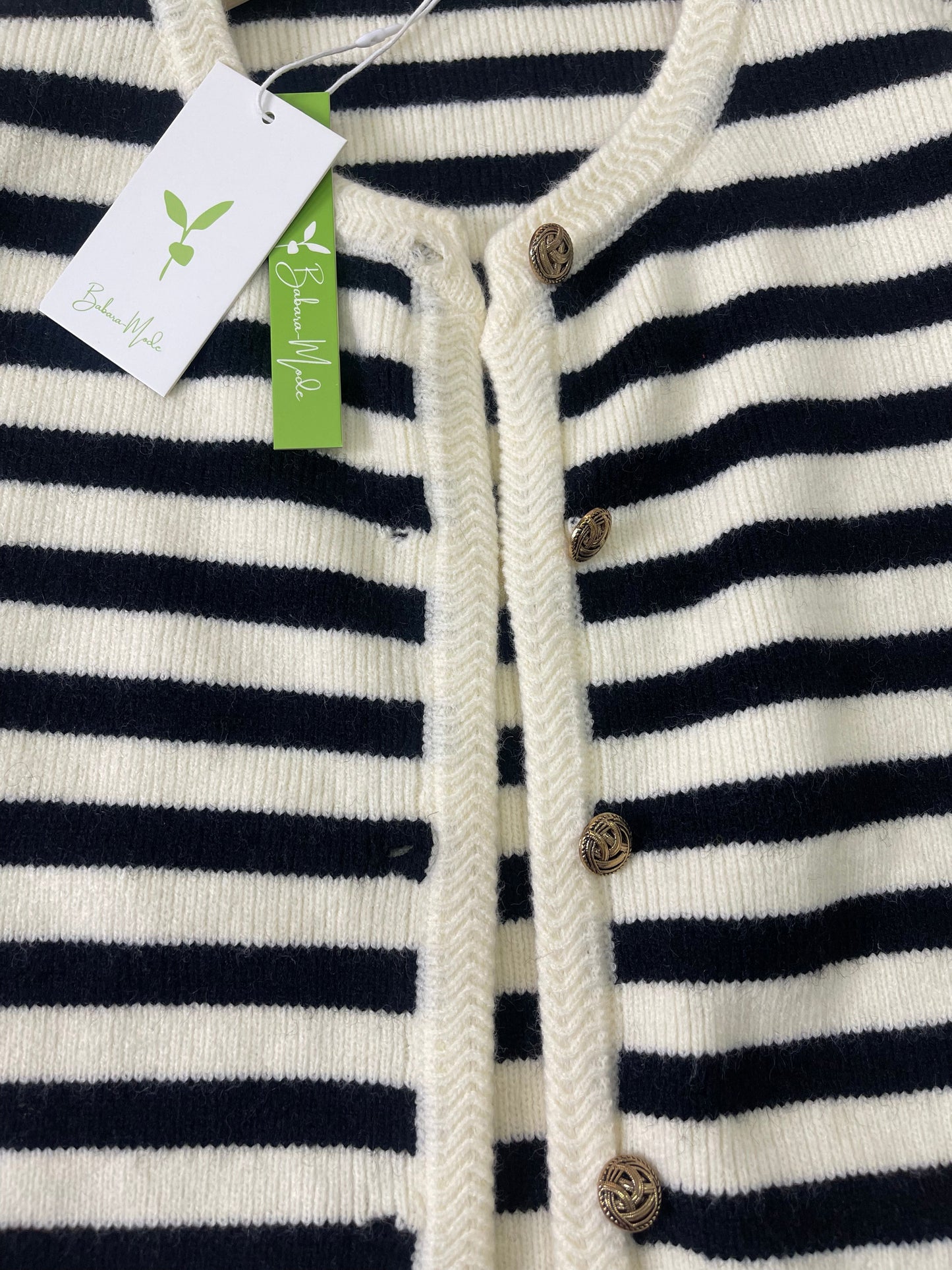 Vest voor Vrouw Gestreept Elegant Model