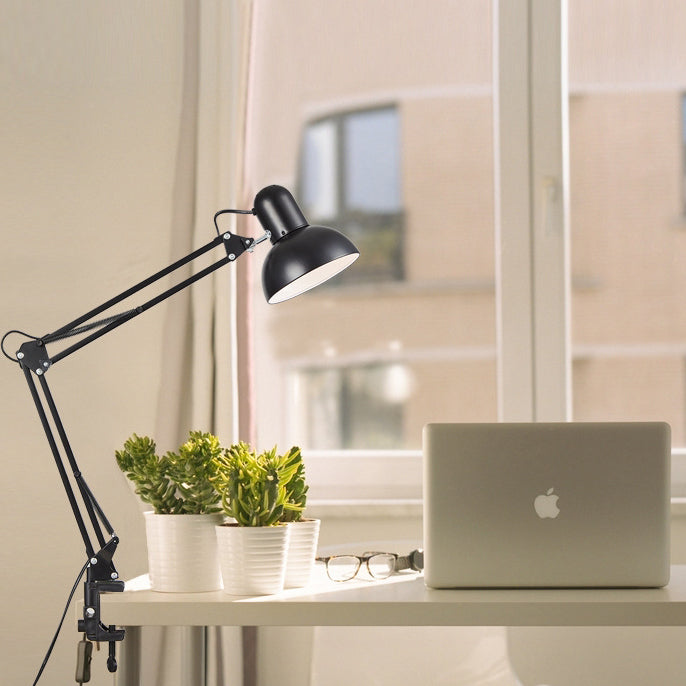 Minimalistische IJzeren Tafellamp met Verstelbare Houder – Verkrijgbaar in Meerdere Kleuren voor Modern Interieur