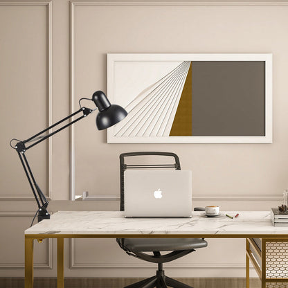 Verstelbare Bureaulamp met Klem | Industriële Leeslamp voor Bureau & Werkplek