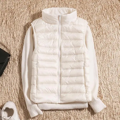 Dames Bodywarmer Mouwloos Lichtgewicht Gewatteerd