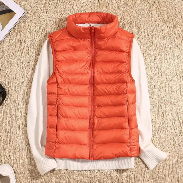 Dames Bodywarmer Mouwloos Lichtgewicht Gewatteerd