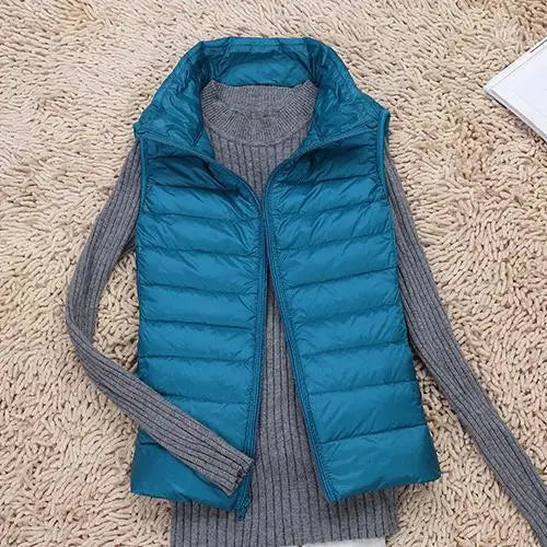 Dames Bodywarmer Mouwloos Lichtgewicht Gewatteerd