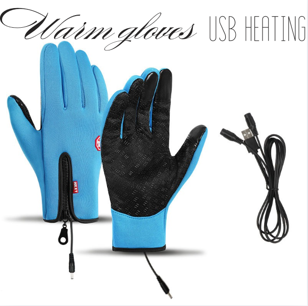 Verwarmbare Handschoenen met USB Touchscreen Waterdicht Winddicht voor Winter