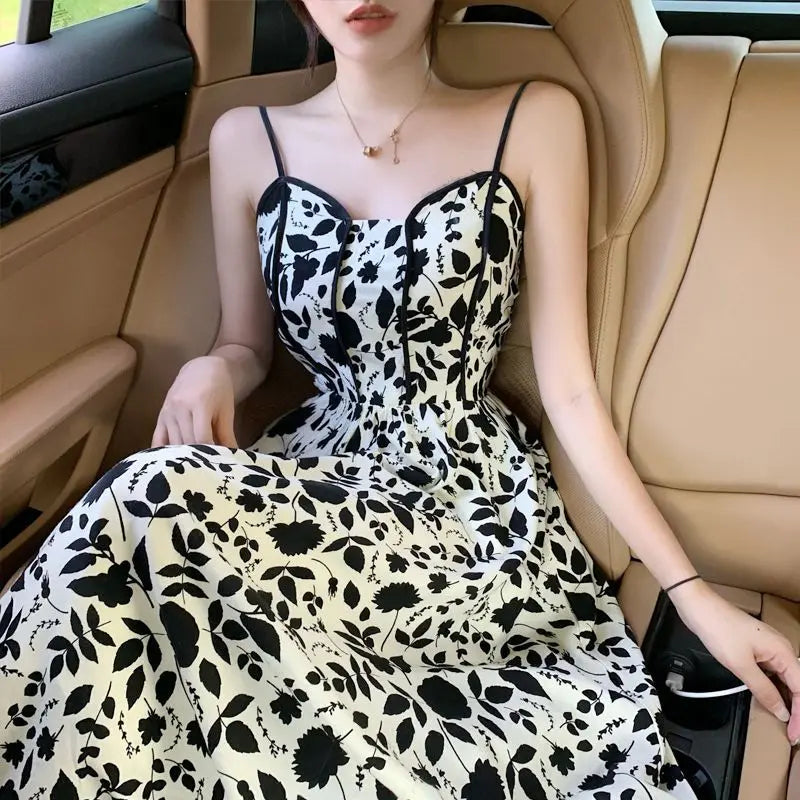 Retro Jurk Zomerse Vrouwen Jurk Elegante Stijl