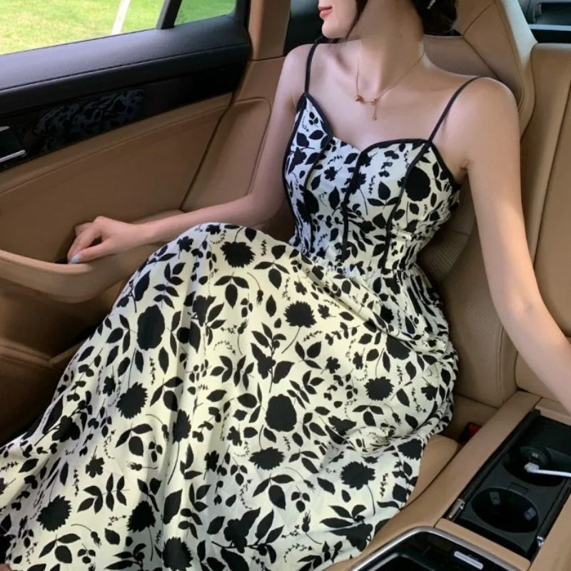 Retro Jurk Zomerse Vrouwen Jurk Elegante Stijl