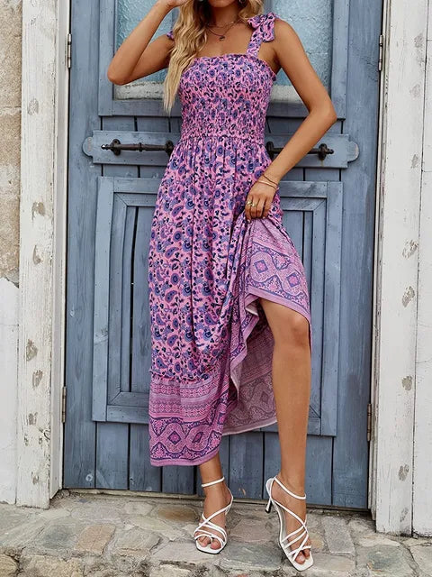 Zomerjurk Lange Rok Bohemian Stijl Zonwerend