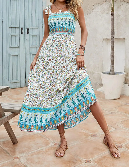 Zomerjurk Lange Rok Bohemian Stijl Zonwerend
