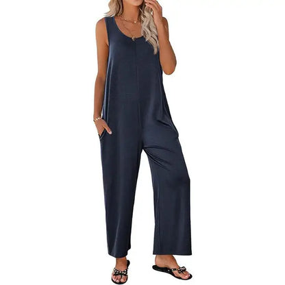 Zomerjumpsuit Vrouwelijk Comfortabel voor Zomervakantie