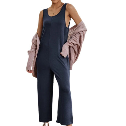 Zomerjumpsuit Vrouwelijk Comfortabel voor Zomervakantie