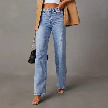 Vrouwelijke Schlaghosen Faye Stijl Elegante Broek