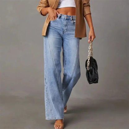 Vrouwelijke Schlaghosen Faye Stijl Elegante Broek