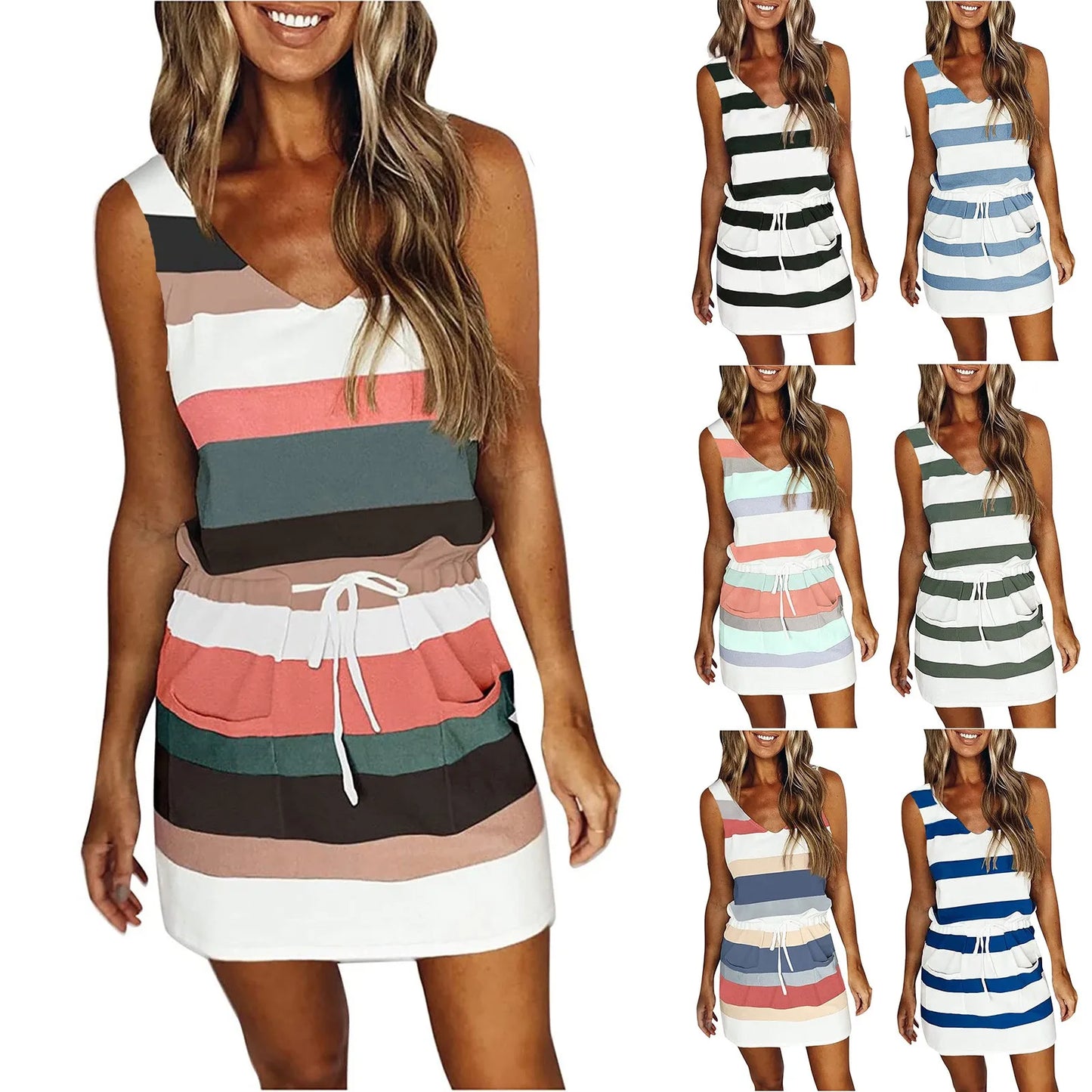 Plus Size Zomerjurk Vrouwen Jurk Mooi Model