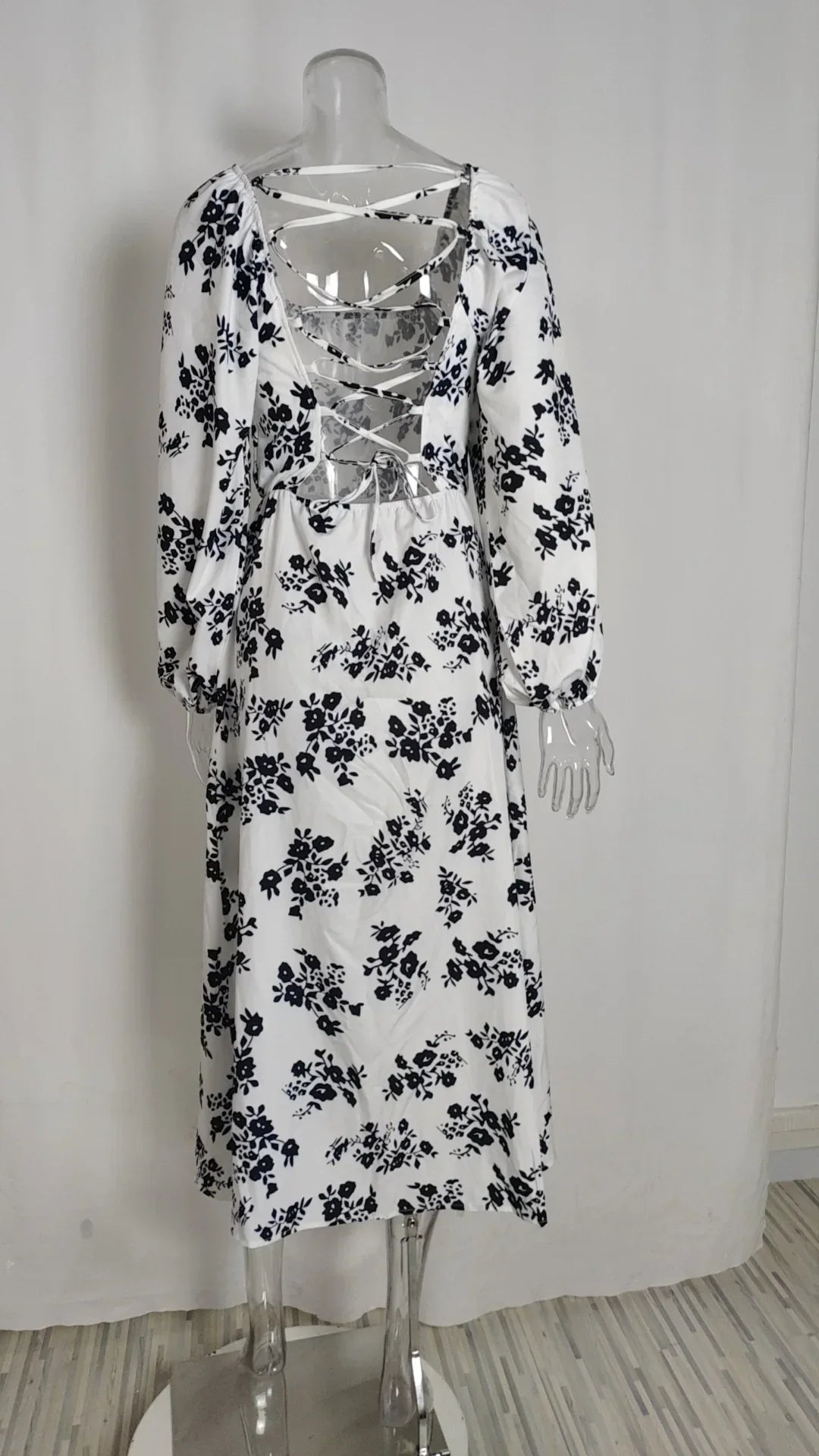 Lange Jurk Casual Zomerjurk voor Vrouw