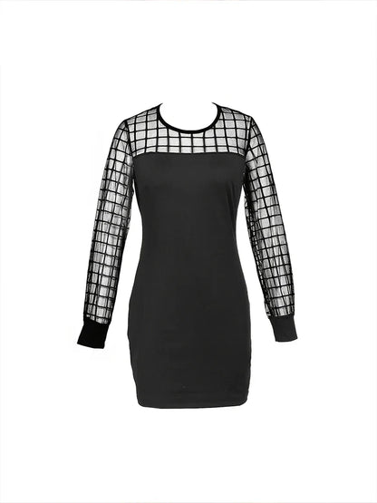 Damesjurk Mesh Zomerjurk Licht en Luchtig
