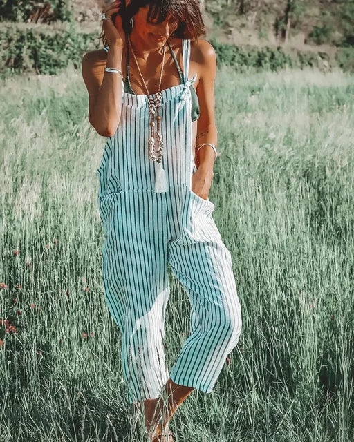 Dames Tuinbroek Oversized Lange Zomerbroek voor Vrouw - StudioMarella