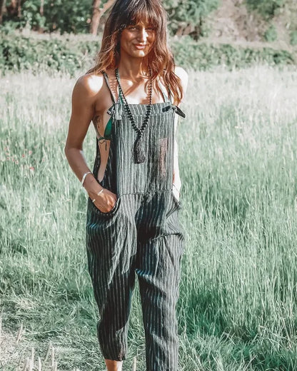 Dames Tuinbroek Oversized Lange Zomerbroek voor Vrouw