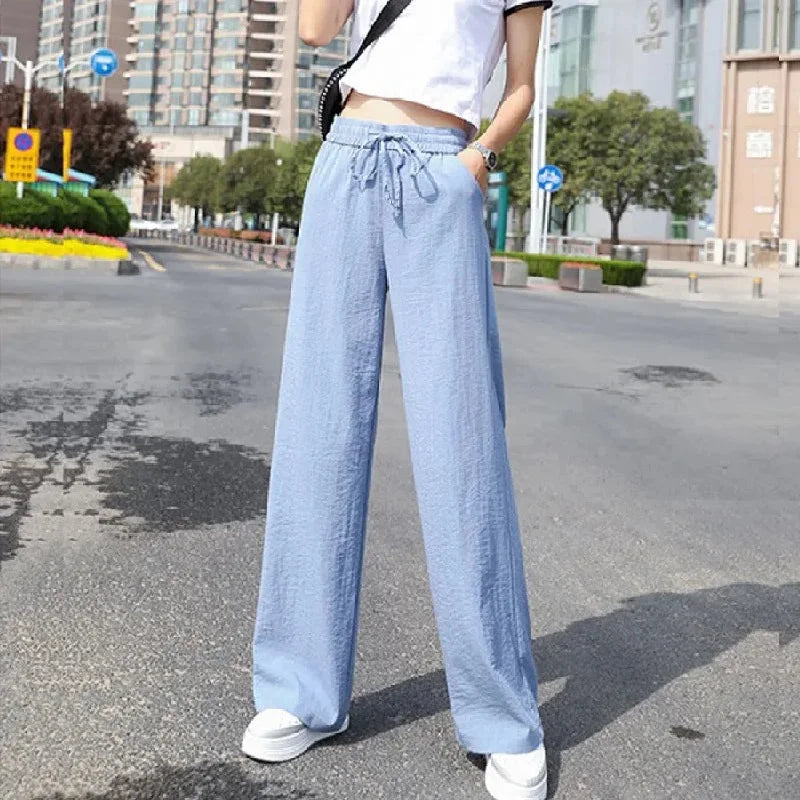 Zomerse Pants Lichte Comfortabele Mode Broek