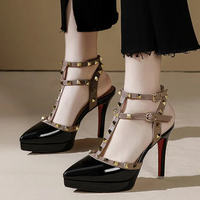 Valentijn Sandalen: Luxe Hoge Hakken Zomerschoenen - StudioMarella