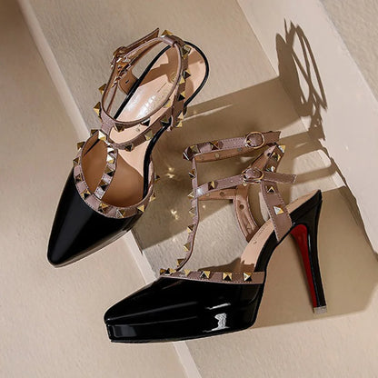 Valentijn Sandalen: Luxe Hoge Hakken Zomerschoenen