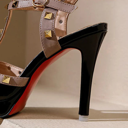 Valentijn Sandalen: Luxe Hoge Hakken Zomerschoenen