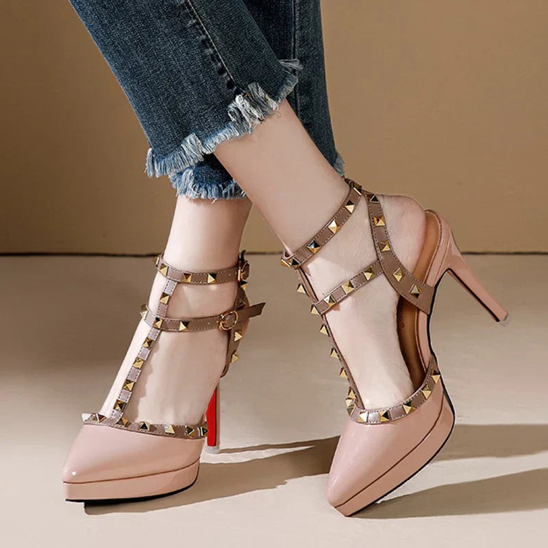 Valentijn Sandalen: Luxe Hoge Hakken Zomerschoenen