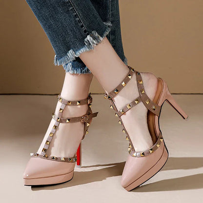 Valentijn Sandalen: Luxe Hoge Hakken Zomerschoenen