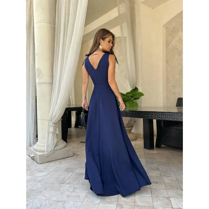 Elegante Avondjurk voor Vrouw Glanzend