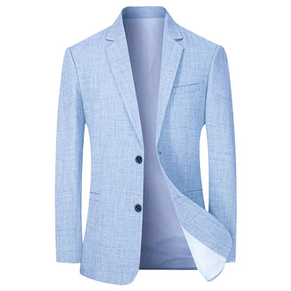 Linnen Blazer Lichtgewicht Zomerjas voor Dames - StudioMarella