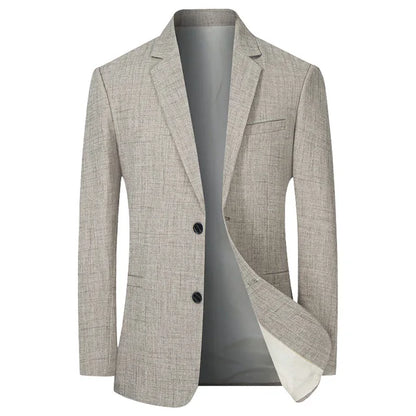 Linnen Blazer Lichtgewicht Zomerjas voor Dames