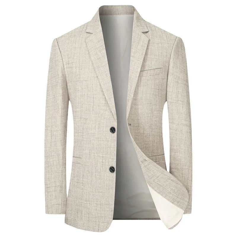 Linnen Blazer Lichtgewicht Zomerjas voor Dames