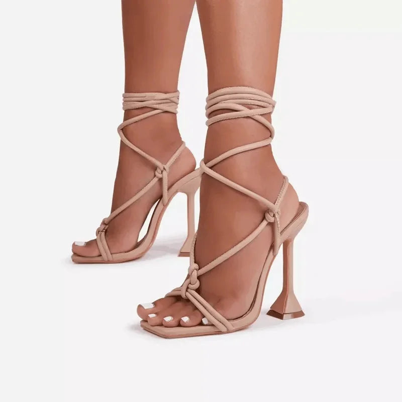 Dames Sandalen Hoge Hak Zomerschoenen Glamour