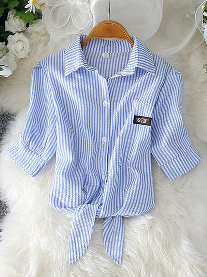 Vrouwelijke Elegant Blouse Jurk Stijl