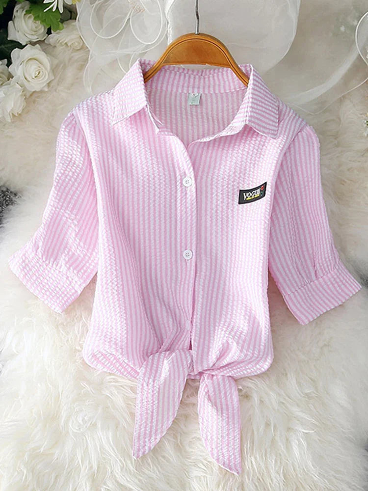 Vrouwelijke Elegant Blouse Jurk Stijl