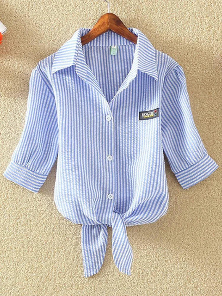Vrouwelijke Elegant Blouse Jurk Stijl