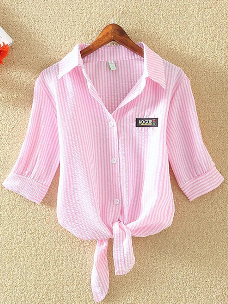 Vrouwelijke Elegant Blouse Jurk Stijl