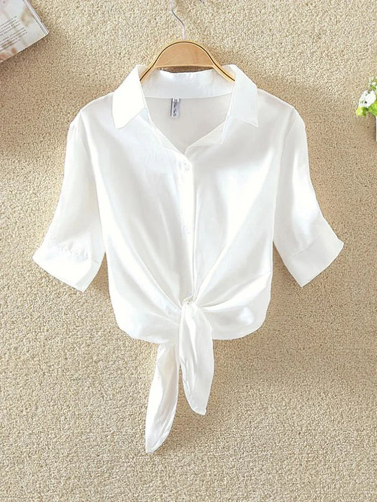 Vrouwelijke Elegant Blouse Jurk Stijl