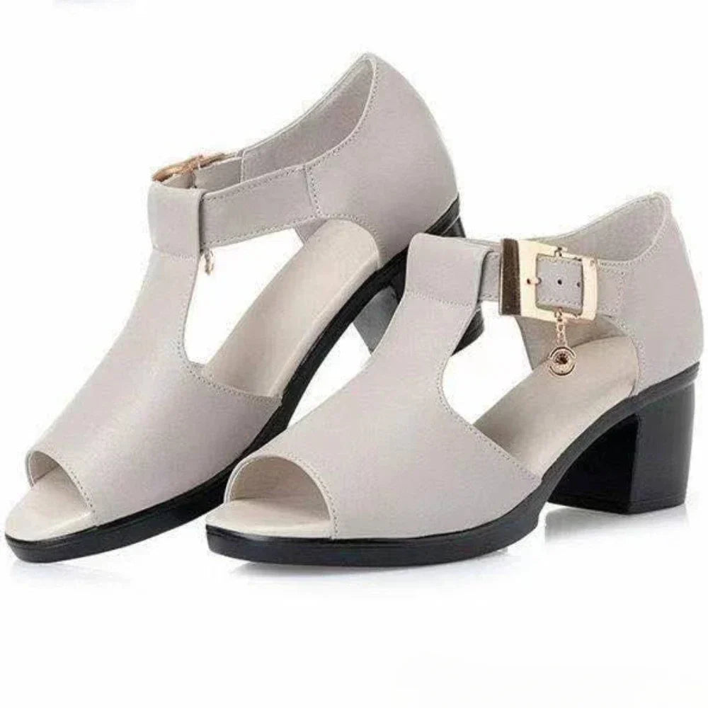 Zomersandalen Mode Comfortabel Leer